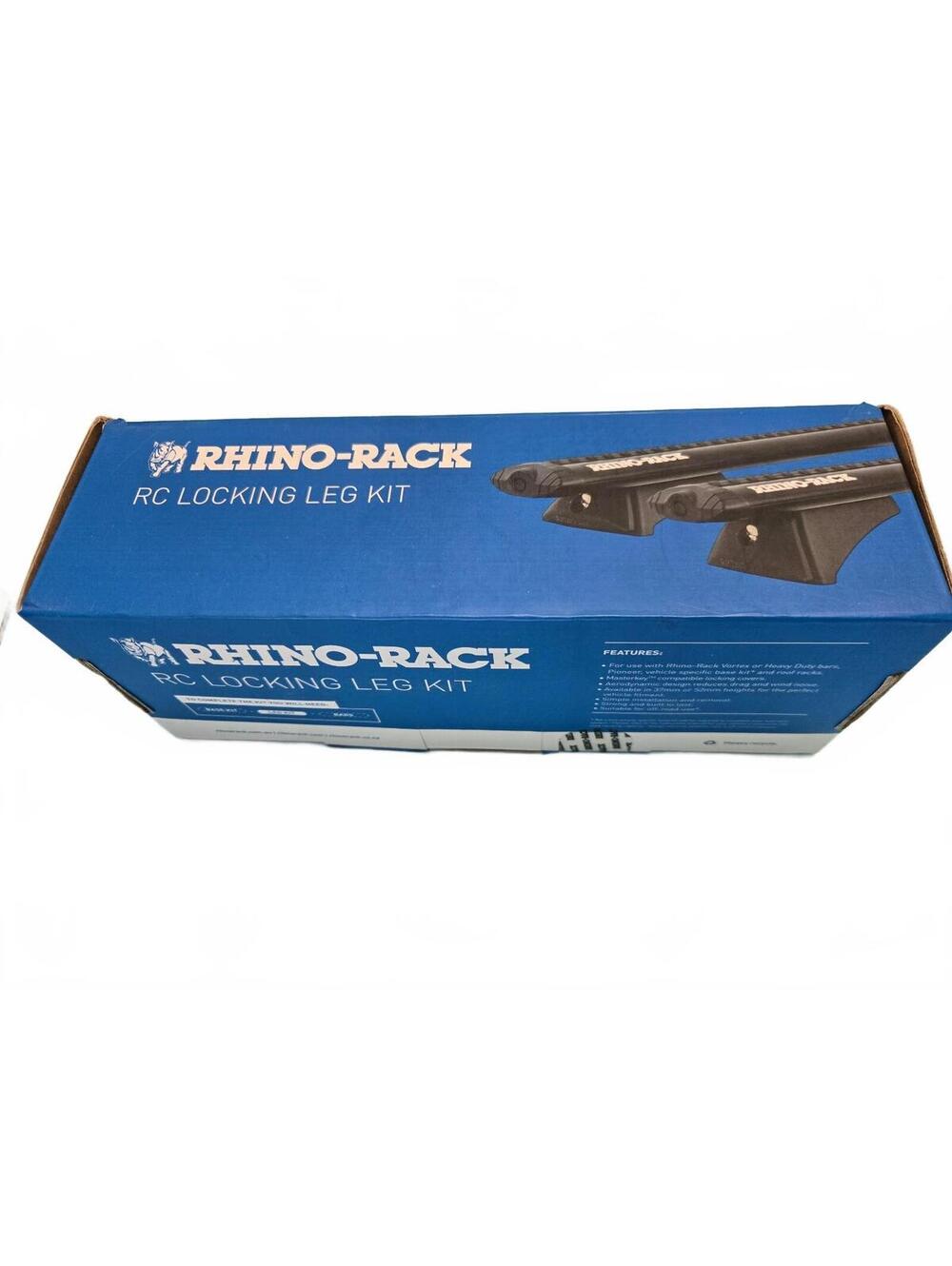 Rhino Rack RC Locking Leg Kit RCH4 RCP High Locks 4 Piece Set Brand New Sealed